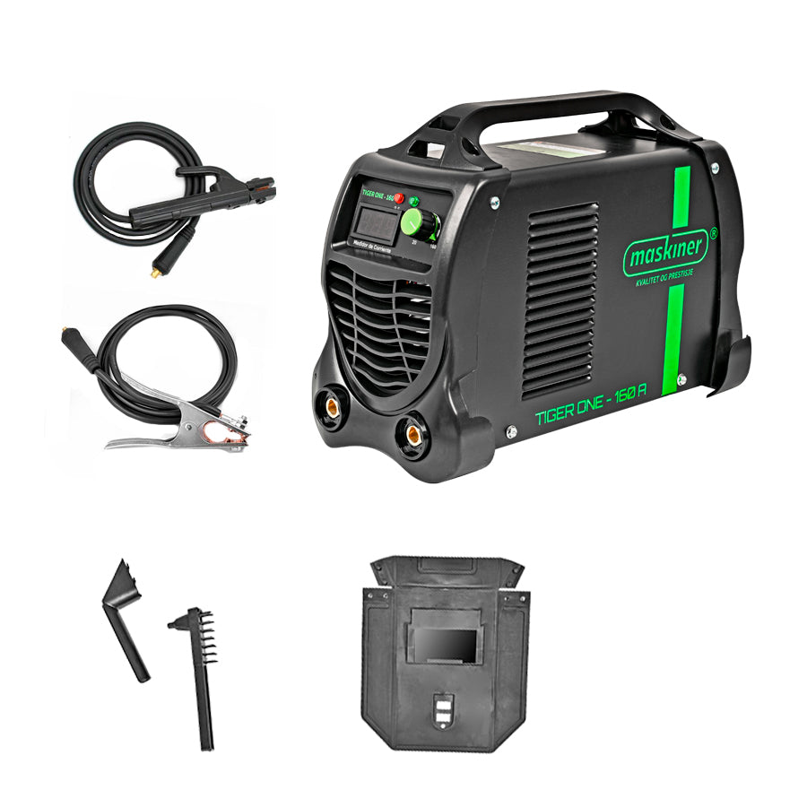 Soldadora Tiger One 160A IGBT Inverter MASKINER